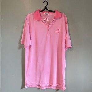 Peter Millar Summer Comfort Men's Pink Polo Shirt Potomac TPC Golf